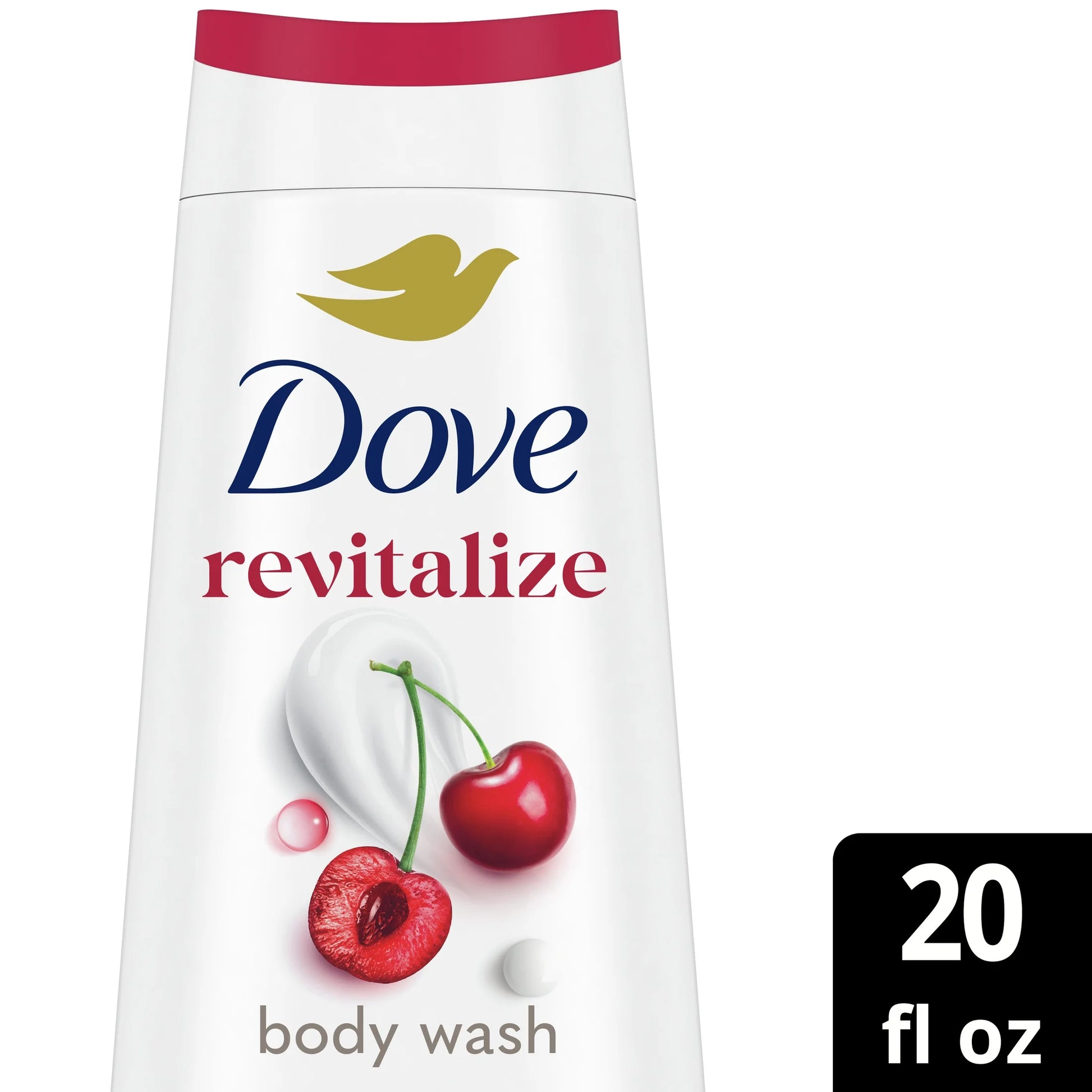 (4 Pack)  Body Wash Revitalizante Cherry & Chia Milk, 20 Oz