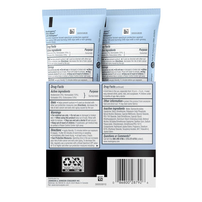 Ultra Sheer Dry-Touch Water Resistant and Non-Greasy Sunscreen Lotion with Broad Spectrum SPF 45, Tsa-Compliant Travel Size, 3 Fl Oz, Pack of 2, 6 Fl Oz